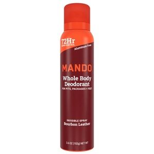 Mando Bourbon Leather Whole Body Deodorant 3.6oz